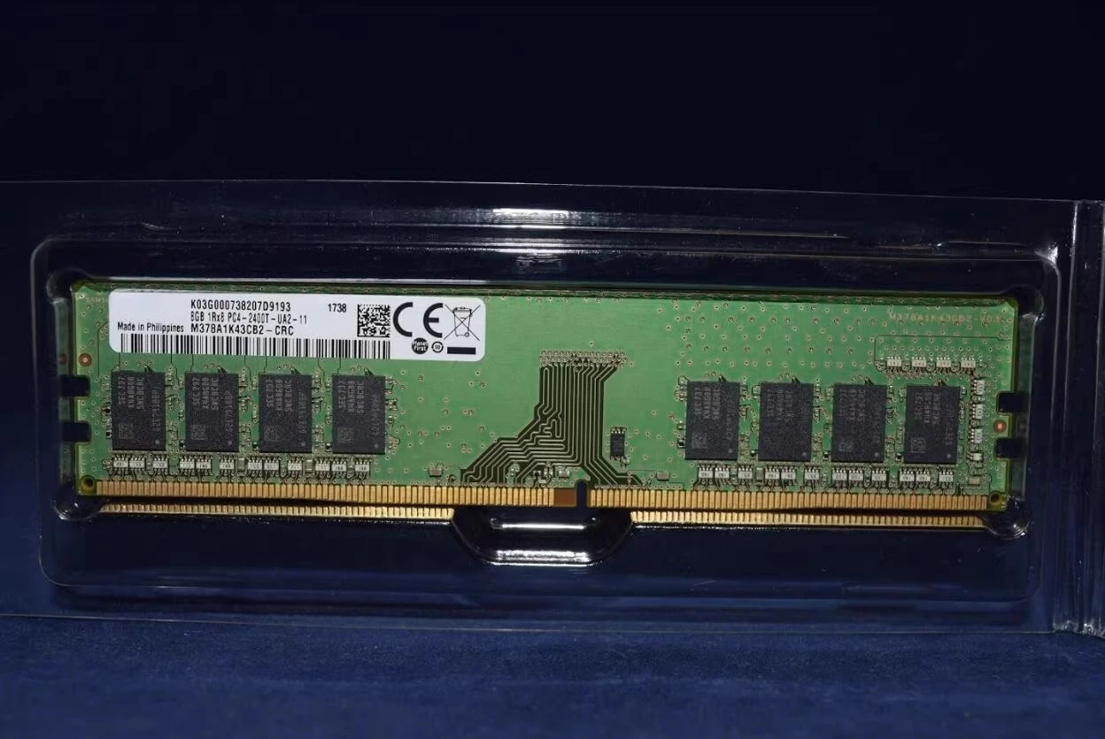 

M378A1K43CB2-CRC 8G 1Rx8 PC4-2400T-U DDR4 2400 Desktop memory