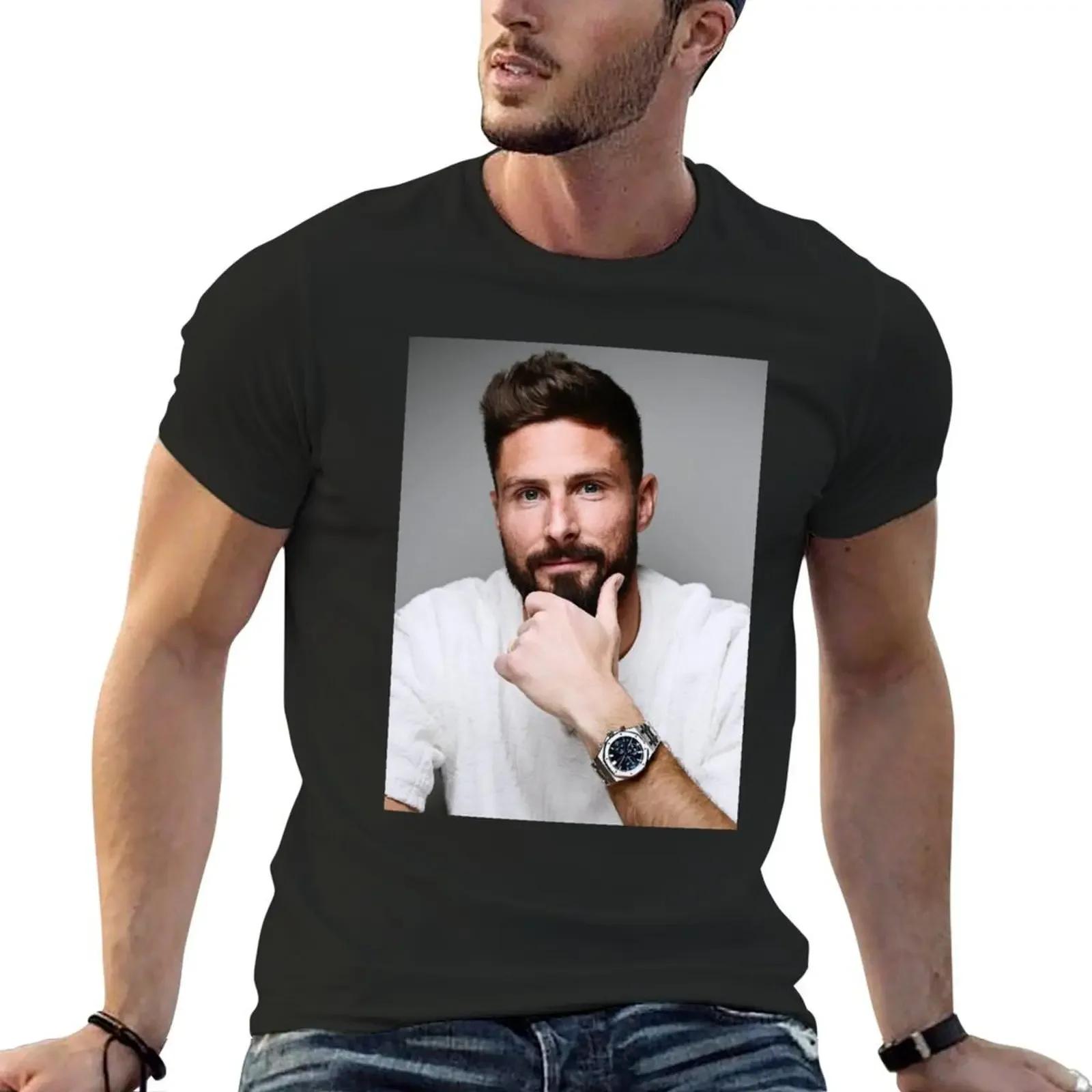 Team Giroud T-Shirt sports fans tees cotton graphic tees fruit of the loom mens t shirts