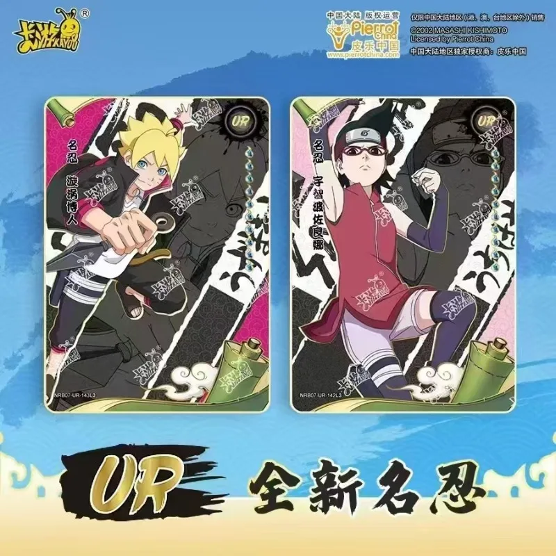 AgreYOU-Cartes NarAACards originales Anime pour enfants, jouets de collection du monde rare CR Ninja, boîte de soldats, stéroïdes w7, chapitre des soldats, cadeau, 2024