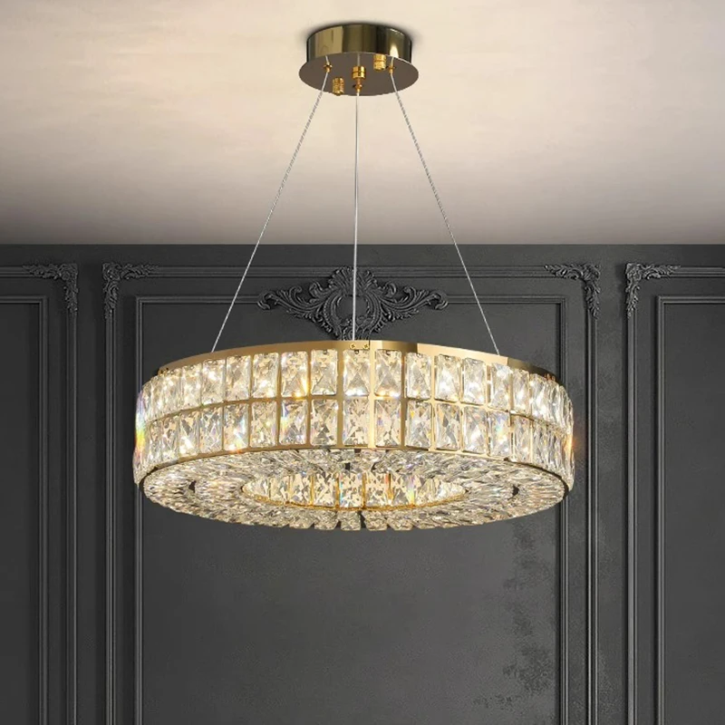 

Home Decorationpendant Lights, Luxury Crystal Living Room Chandelier, Dining Room Pendant Lamp, Ceiling Light, Indoor Lighting