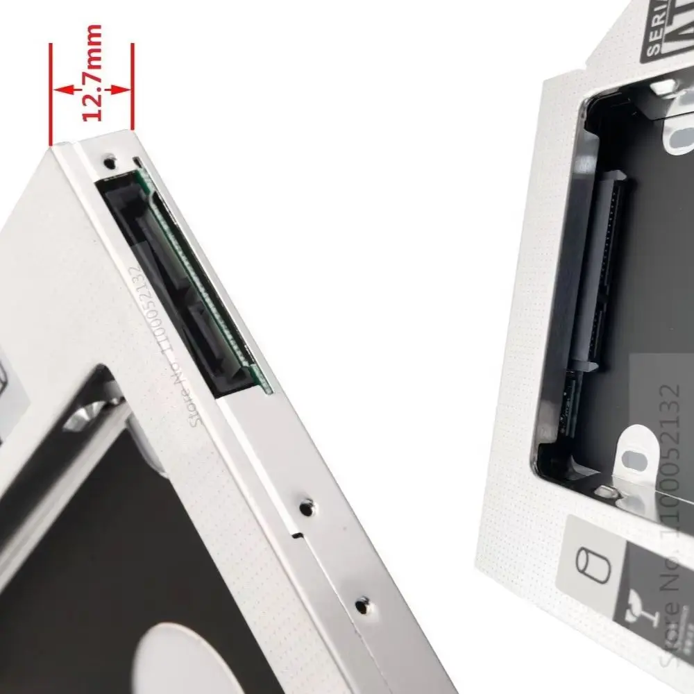 2nd 2.5 Hard Drive HD SSD Optical bay Caddy Frame for Clevo P150HM P150SMA P151SM P151EM1 P151HM1 Dell Studio XPS 1640 1645 1647