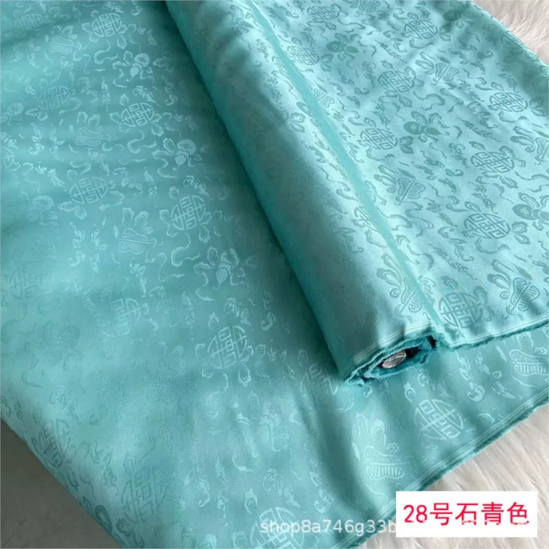 Fita flor jacquard tecido de seda roupas Hanfu multiplicadas