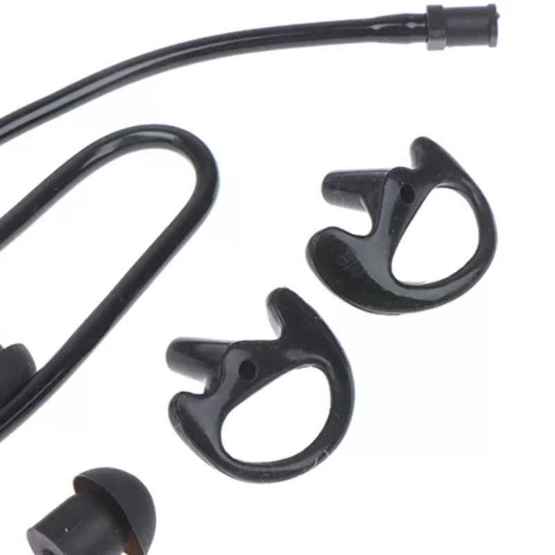 Spring Air Tube Walkie Talkie Earphone Replacement For Radio Earpiece Headset