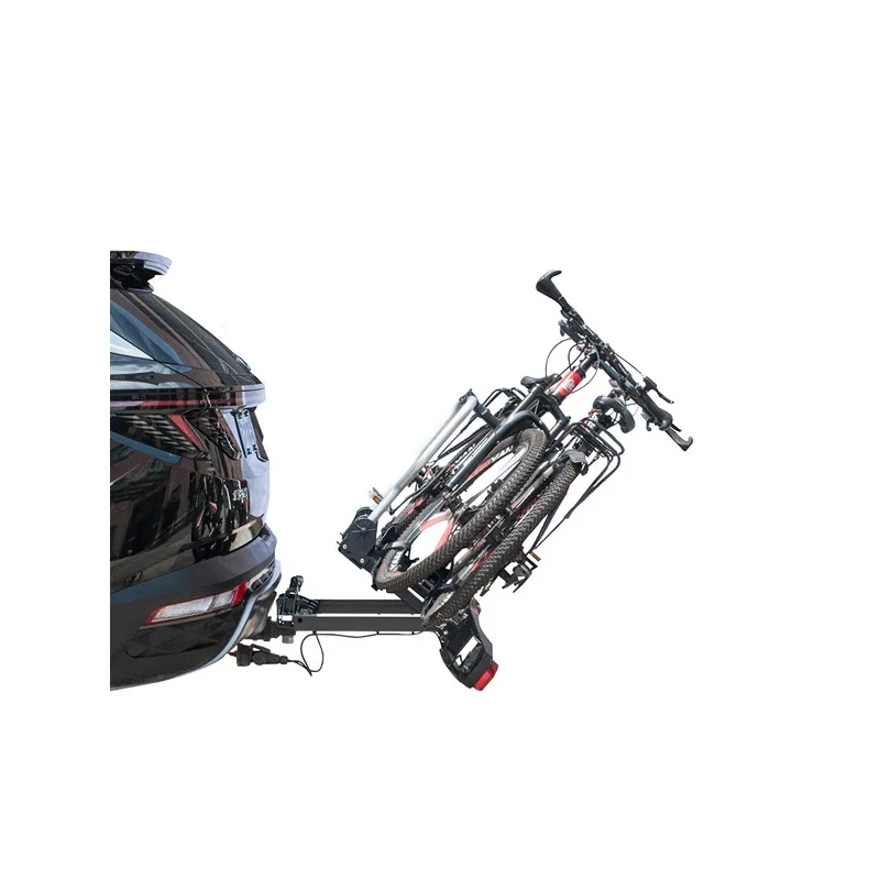 Foldable rear trailer hook car bicycle bracket belt