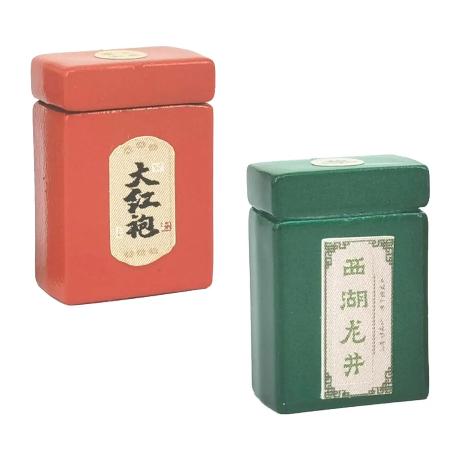 

2Pcs 1/12 Tea Storage Container Diorama Scenery Loose Leaf Tea for Building DIY Scenery Model Train Railway Station Fairy Garden