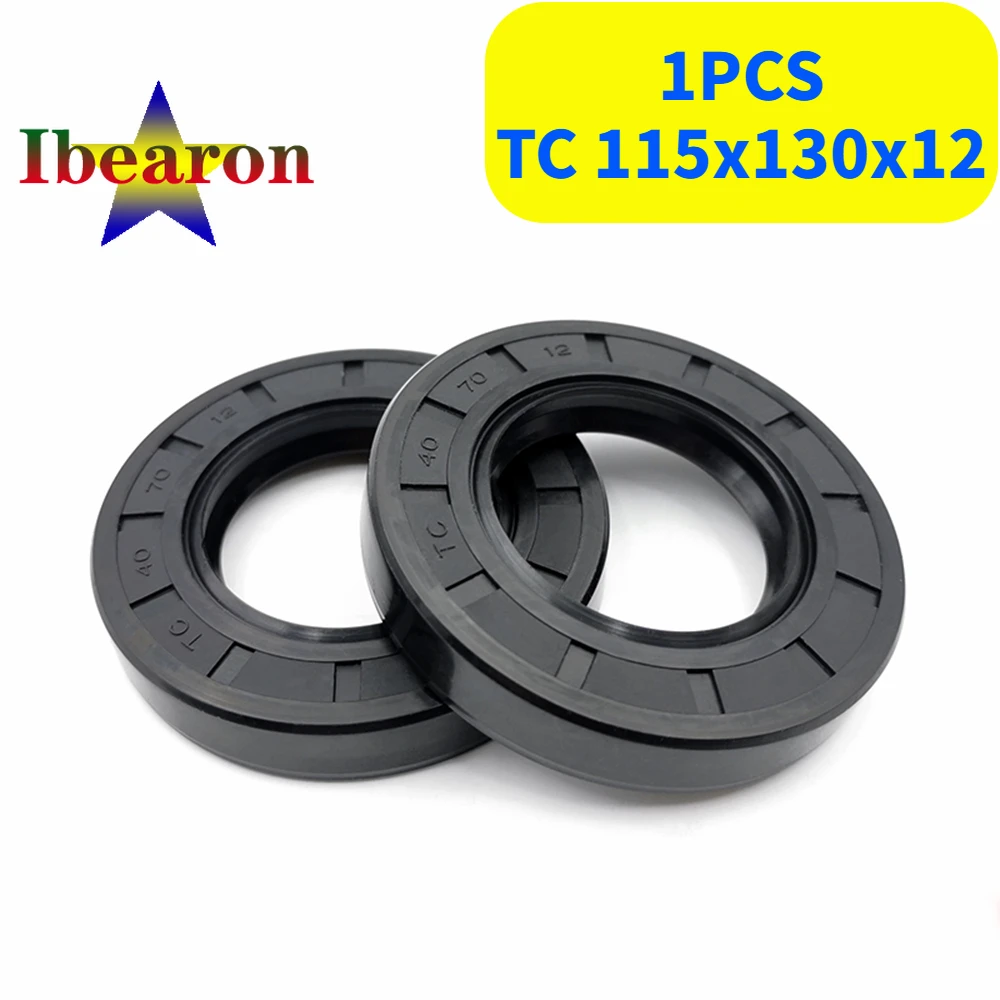 1PCS TC 115x130x12 Framework Oil Seal NBR(Nitrile Rubber Buna) Sealing Gasket High Quality Standard Parts