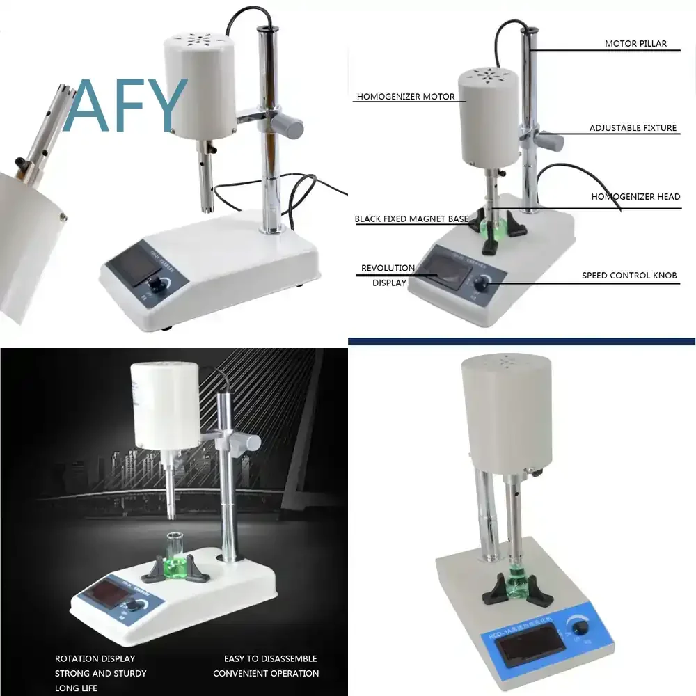 FSH-2A for Homogenizer Disperser Emulsifier Mixer for Laboratory Tissue Mashing 220V Adjustable High Speed Small Size