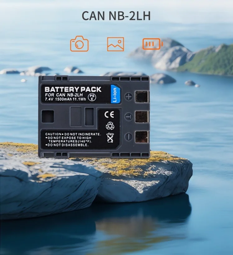 1500Mah NB-2LH Batt…