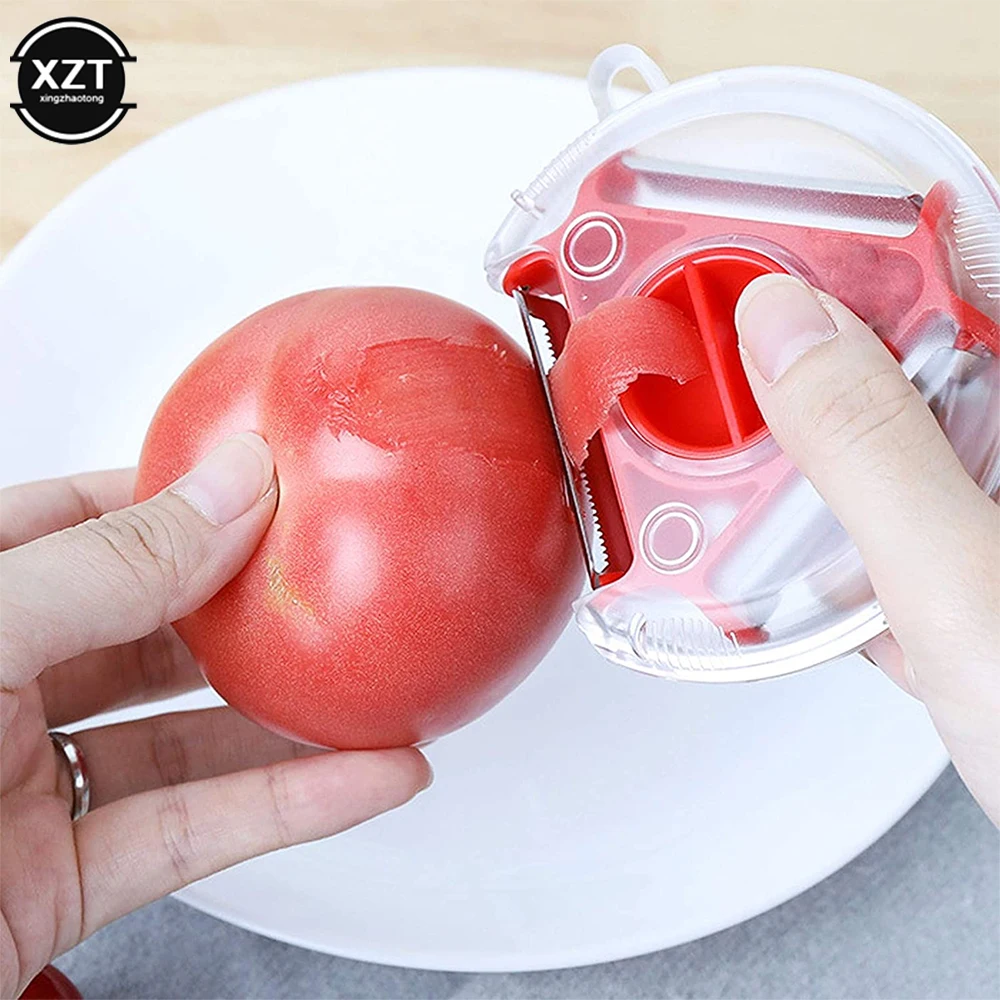 3 in 1 Magic Trio Peeler Set Slicer Shredder Peeler Julienne Cutter Multi Peel Blade Grater Kitchen Tool Accessories