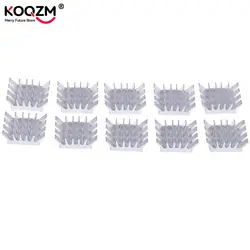 10pcs Radiator Aluminum Heatsink Computer Cooler Radiator Heat Sink For Motherboard DDR VGA RAM Memory IC Chipset Cooler