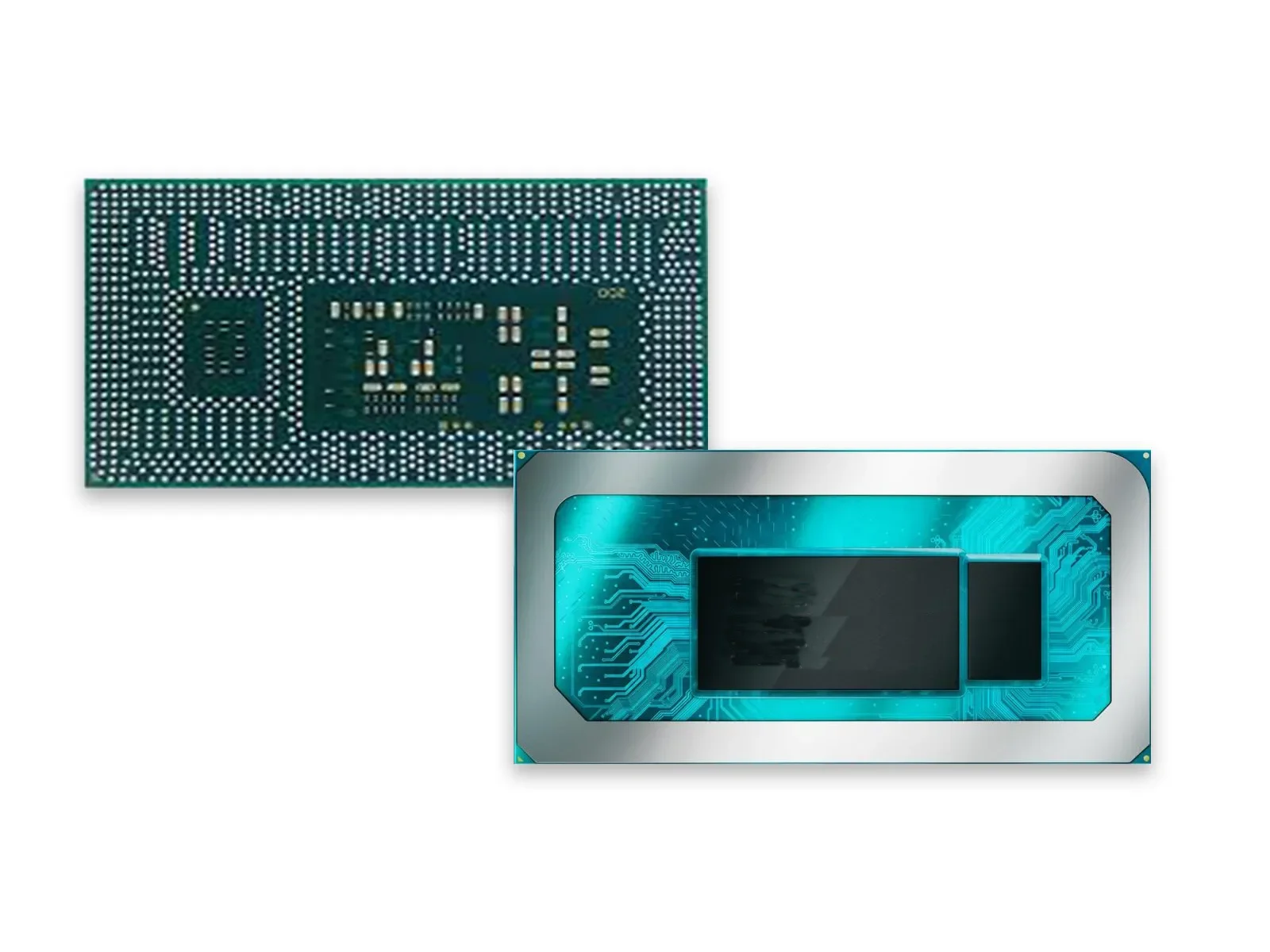 غطاء قاعدة سفلي لمعالج وحدة المعالجة المركزية Intel Core i5-12450H (SRMAQ) #2