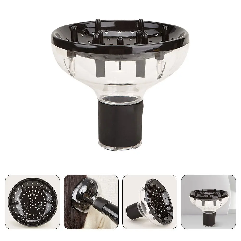 

Hair Dryer Diffuser Blow Cover Premium Pc Material Heat Resistant Salon Tool for Fine Curly Wavy Hair Volume Boost Blow Dryer