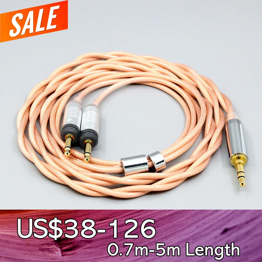 

Type6 756 core Shielding 7n Litz OCC Earphone Cable For Focal Clear Elear Elex Elegia Stellia Celestee Radiance LN00827