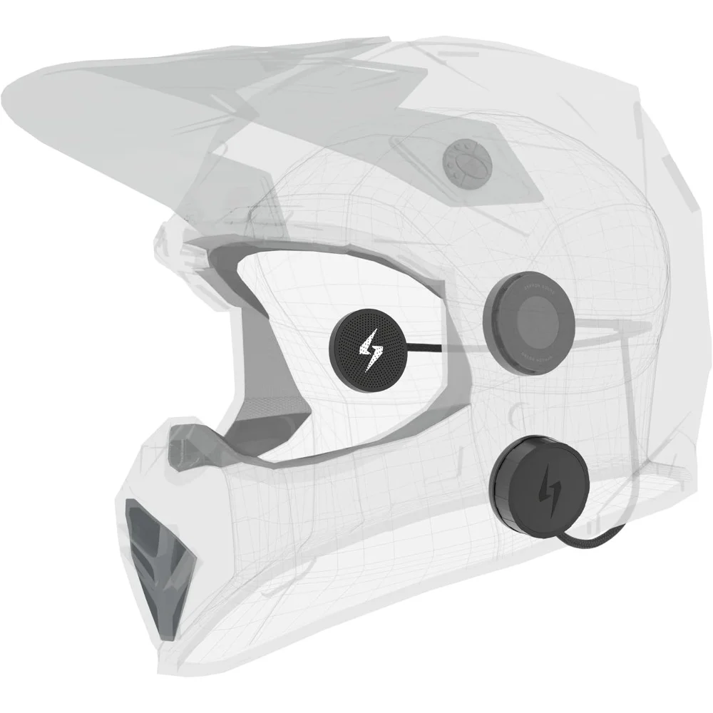 رقيقة جدا 9.6 مللي متر بلوتوث دراجة نارية سماعات قفاز التحكم ودية IP55 مقاوم للماء المدمج في هيئة التصنيع العسكري العالمي صالح للأوساخ #2