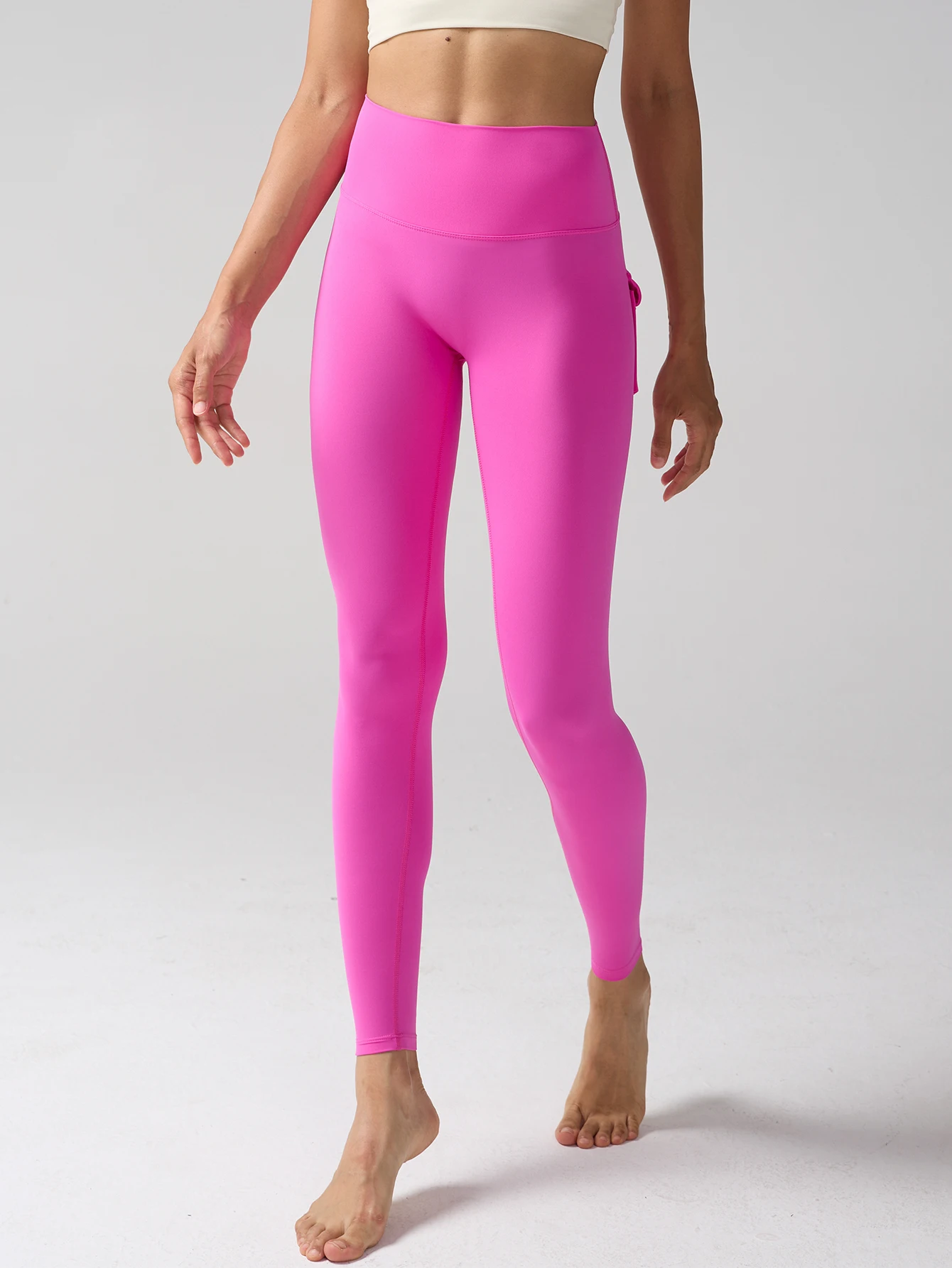 2026 New Women High Waist Yoga Pants Fashion Hip Lifting Pocket Stretch Breathable Running Fitness Outdoor Leisure Sports Pants