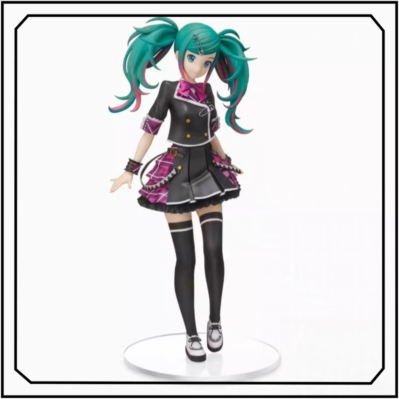 

Hatsune Miku Action Figure Colorful Stage Modeling Two-dimensional PVC Model Desktop Ornament Action Figure Model Toys