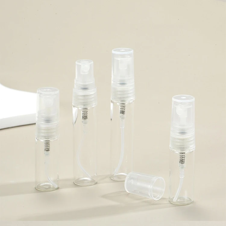 10/20/50 Stück leere Mini-Parfümprobenflaschen aus Glas, kleine Sprühflasche, feiner Nebel, tragbare Parfüm-Reiseflasche, nachfüllbar – Detail 14