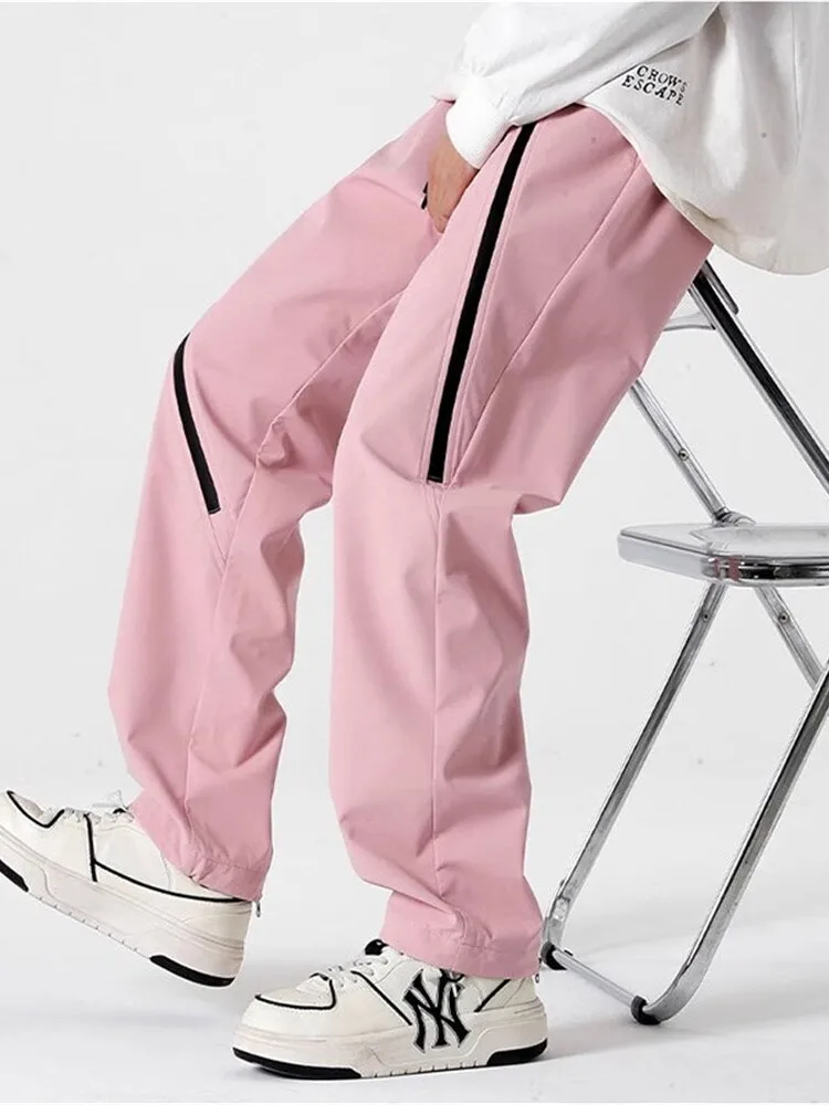 

Oversize ex Long Straight Tube Men's Cargo Pants Spring Autumn Faion Brand Casual Loose Fit Trousers Youthful Energy