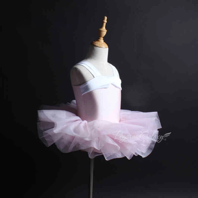 Jupe de danse de Ballet rose pour filles, Tutu sur mesure pour enfants, Costume de compétition de danse de Ballet, nouvelle collection