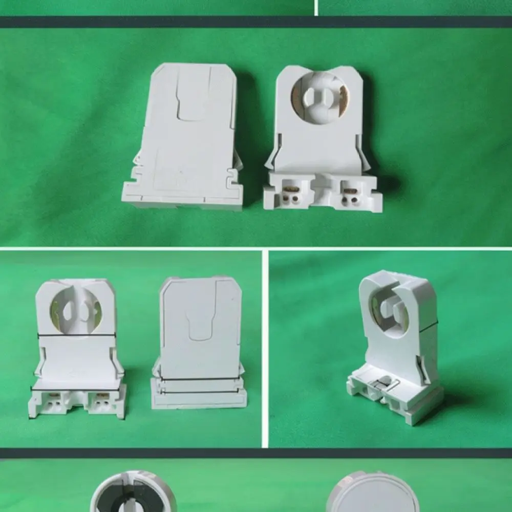 Replacement G13 Base For T8 T5 Fluorescent Lamp Socket Holder Plastic Connector For LED Light Tube Fixture Mount