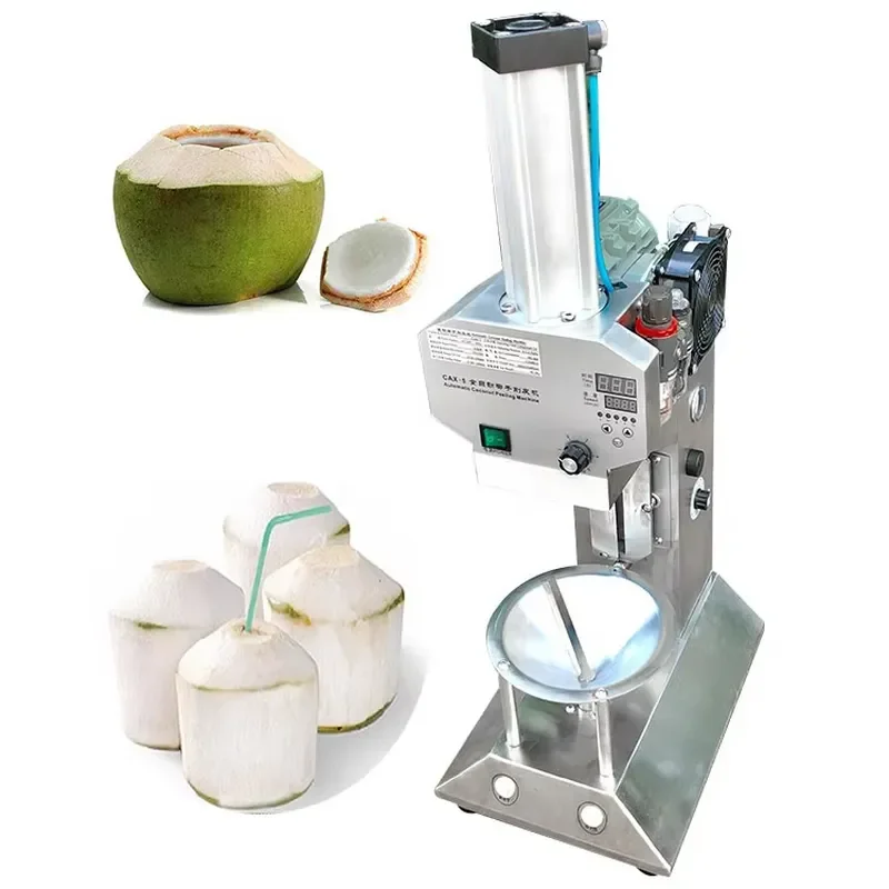 Automatic Coconut Peeling Machine Edging Cutting Tool for Fresh Coconut Shell Removal Processing Equipment