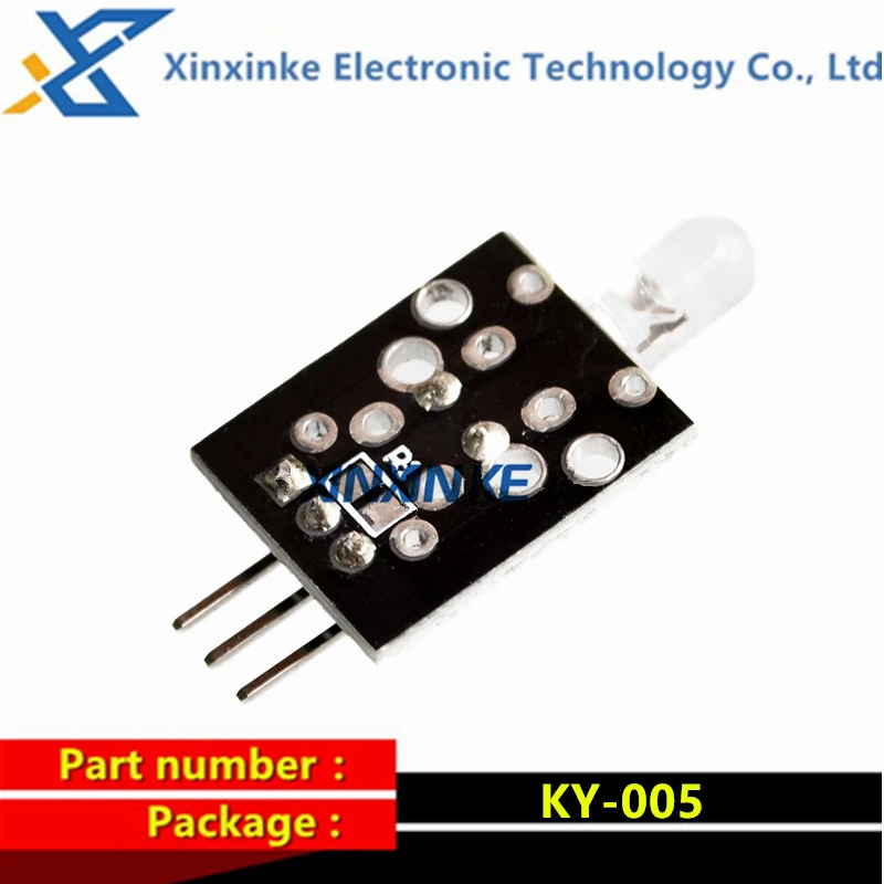 10PCS KY-005 3pin Infrared Emission Sensor Module KY005