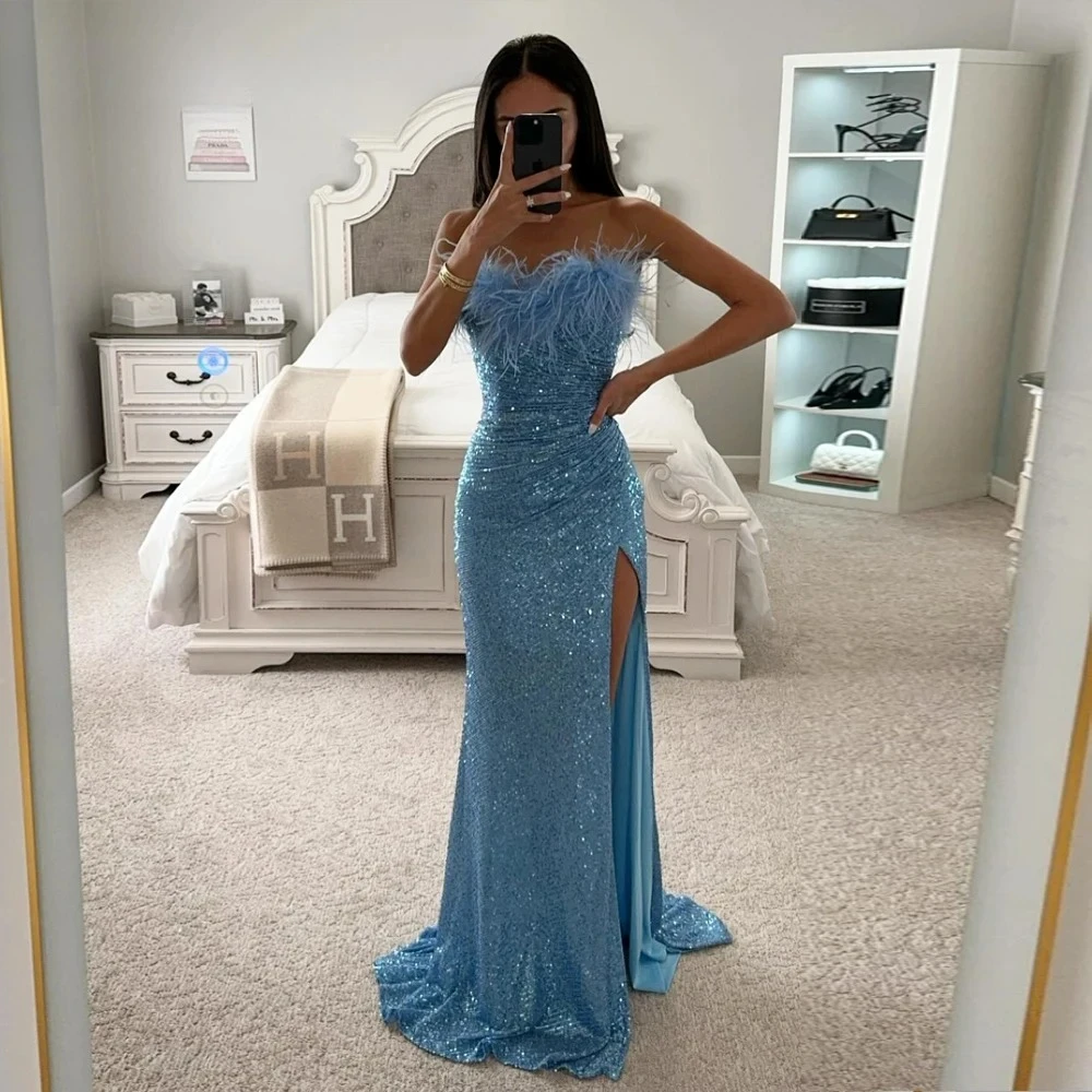 

Women's Evening Dress 2025 Elegant Party Dresses Woman Cocktail of Dresses for Prom Robe Soiree Ball Gowns Formal New Customized