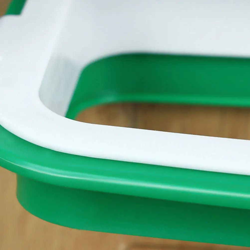 

2Pcs Heavy Duty Garbage Bag Rack Made of Premium PP Material Hanging Trash Bag Holder for Kitchen Room Organizer