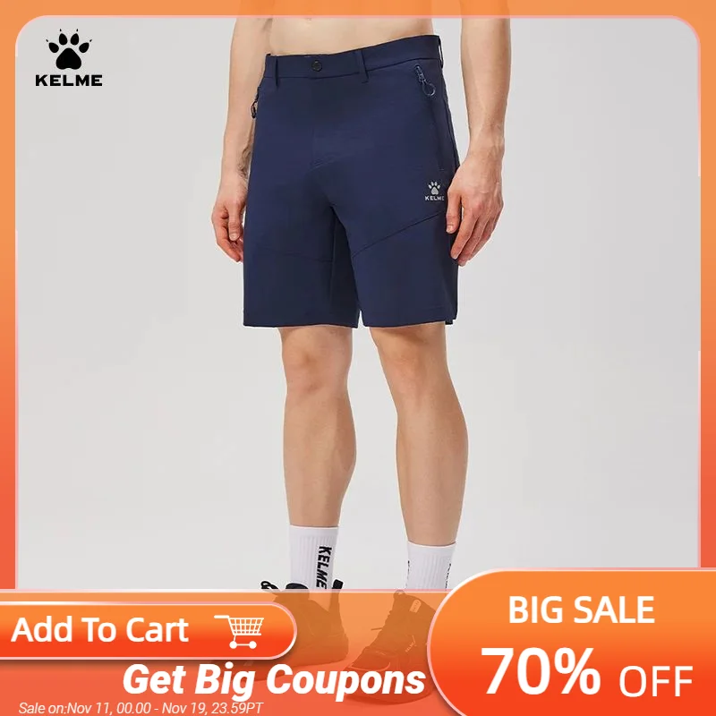 

KELME men's sports shorts fitness quick-drying woven pants all-match shorts outdoor running breathable shorts