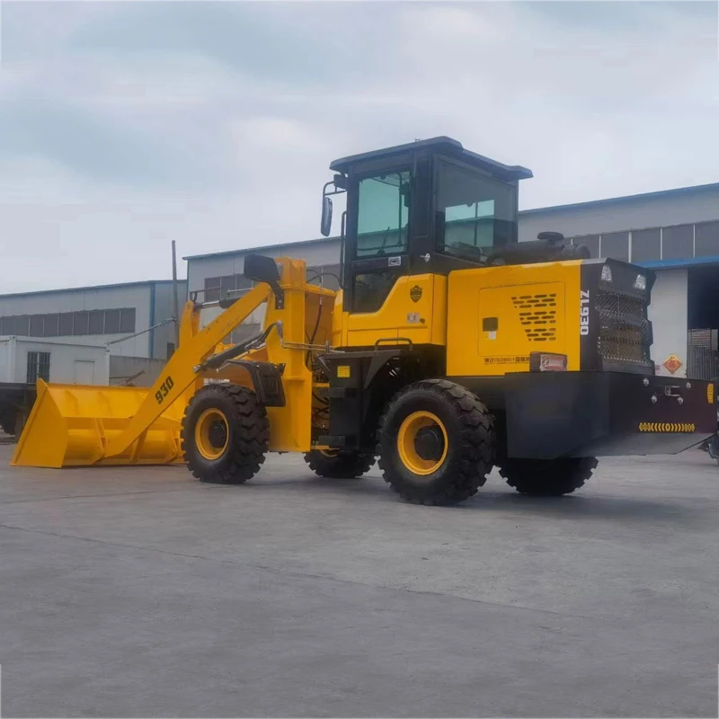 Super-Above Wheel Loader Construction Machinery 2ton 3 Ton 4 Ton 5 Ton Front End Loader with Log Grapple Fork Various Attachment