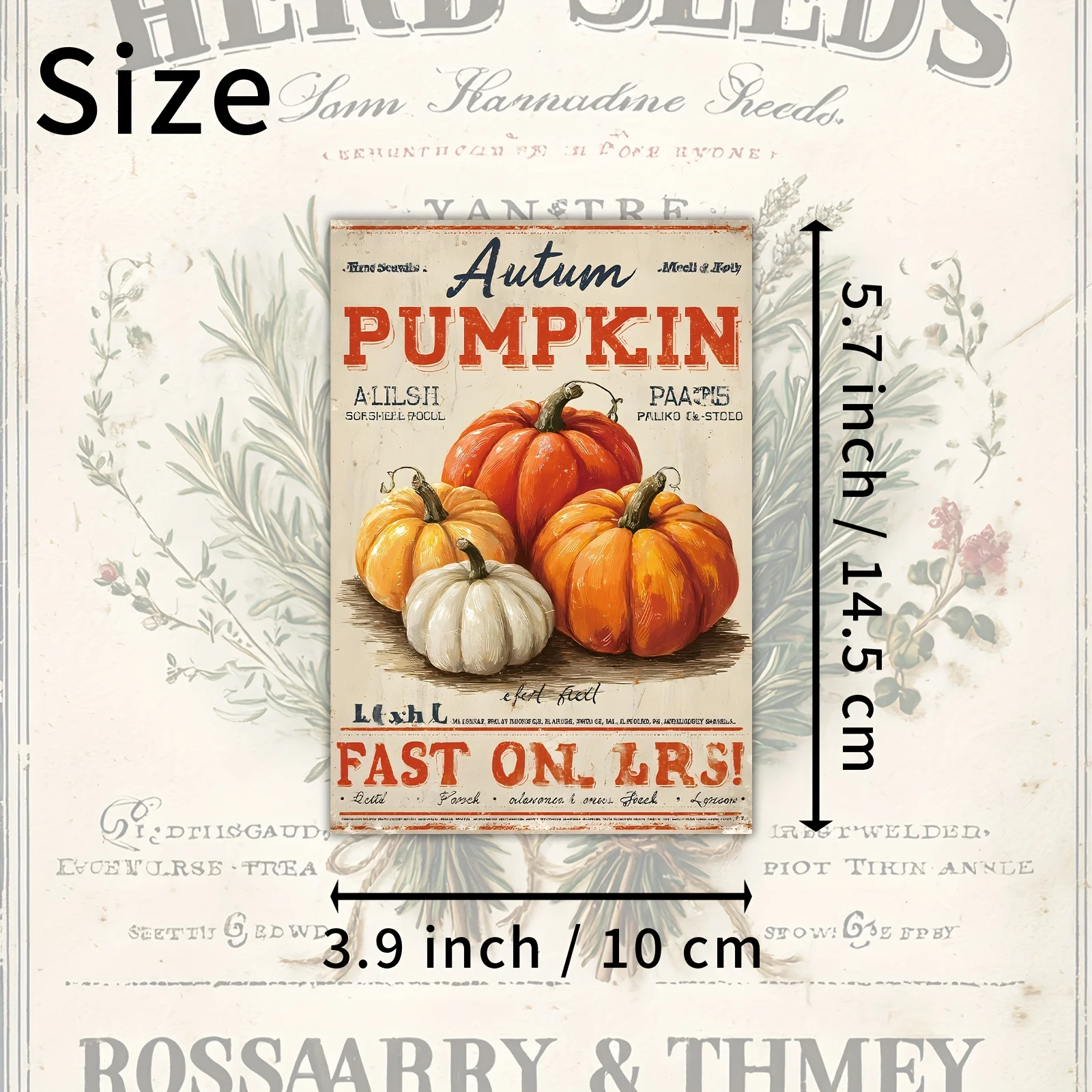 20PCS Retro Autumn Food Theme Postcards, Autumn Bookkeeping Material Paper, Suitable for Scrapbook and Handicraft Production