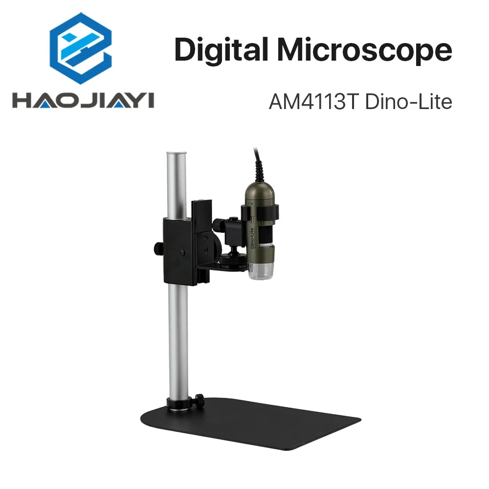 Digital Microscope AM4113T Dino-Lite 200X Enlarge Bulid-in 8 LED Light for Co2 Engraving Machine Measure Material