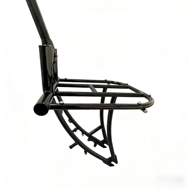 Chromium molybdenum steel open shelf front fork upgraded pipe material thickened 28.6 ports suitable for 700C frame