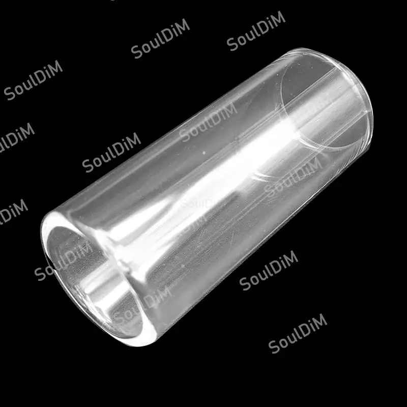 2pcs Glass Guitar Slide Guitar Finger Sliders Length 28mm/50mm/60mm/70mm Inradius Guitarra Ukulele Parts