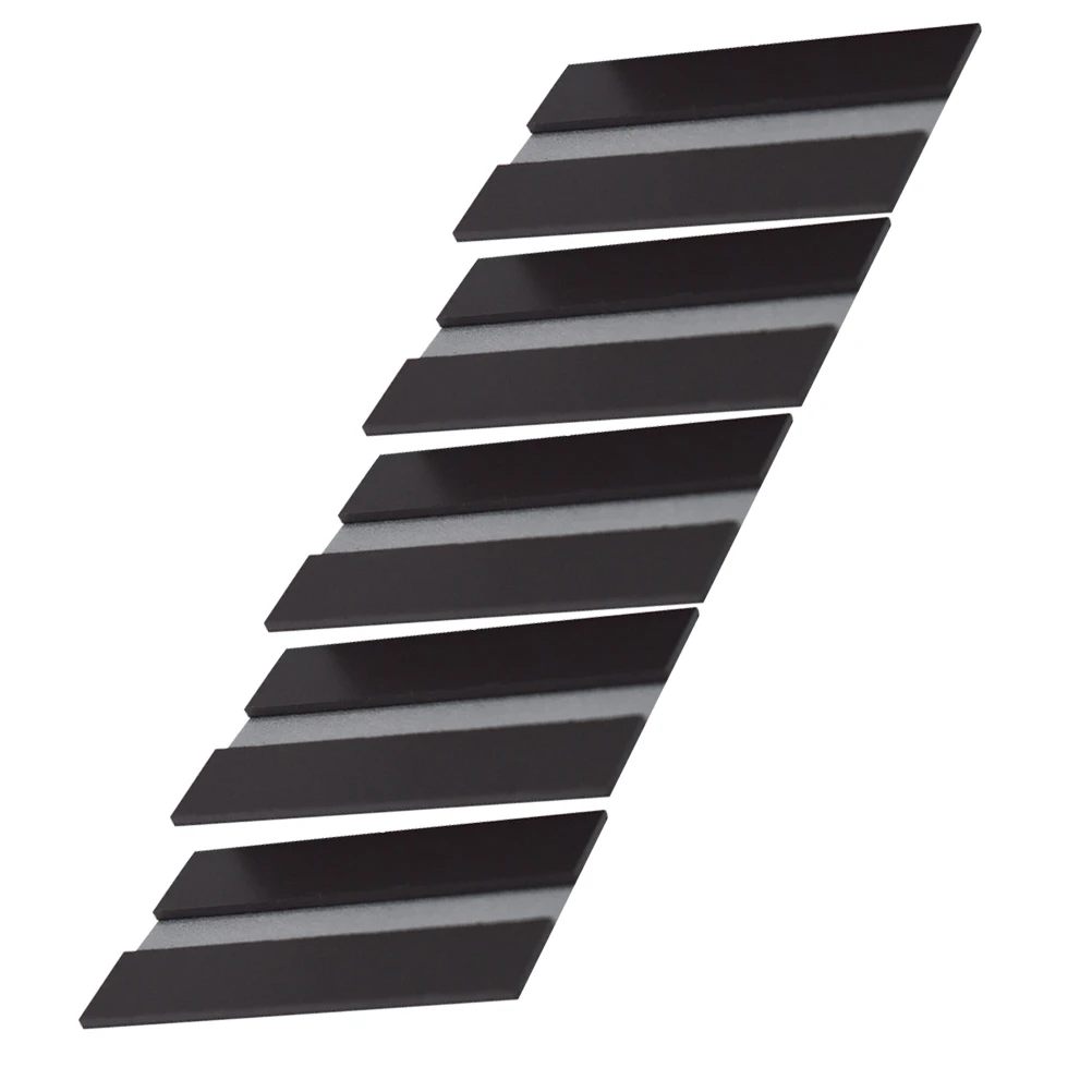 5 szt. Magnetyczne klipsy, zdejmowane plastikowe klipsy do papieru, zdjęć, uchwyt na dokumenty do lodówki, tablicy, klips do notatek i przypomnień, czarne.