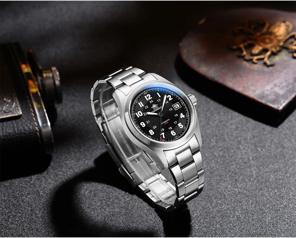 ADDIESDIVE Luxurious Men's Automatic Watch 8215 Mechanical Watch Sapphire Glass 200m Waterproof Analog Luminous Aaawatch S865f93d435ca477e936278da61d60beaY