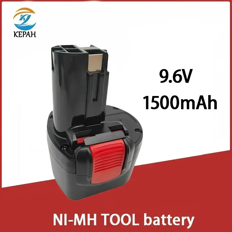 

9.6V 1500mAh nickel cadmium rechargeable battery for power tools, suitable for Bosch PSR 960 BH984 BAT048 BAT119