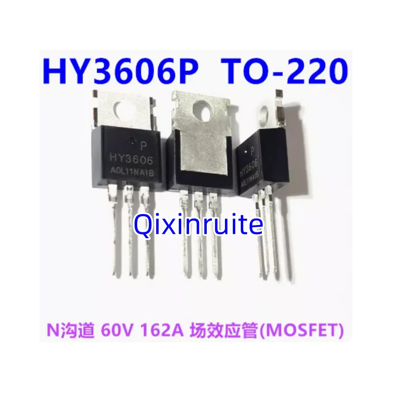 Qixinruite New original HY3606P TO-220FB-3L N-channel 60V 162A MOSFET transistor