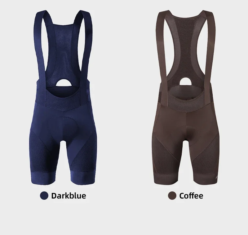 YKYWBIKE Herren Radsport-Trägerhose Italien Elastic Interface 7 Stunden Gepolsterte Profi-Fahrradhose Rennrad-Radlerhose – Detail 21