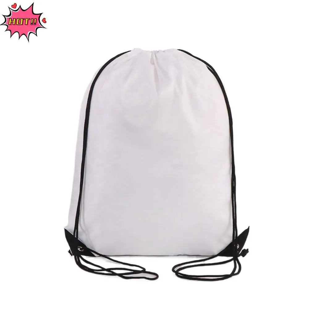 

Durable Polyester Drawstring Bags Waterproof Portable Sports Bag Foldable Multicolour Shopping Pouch For Travel Swimming Gym