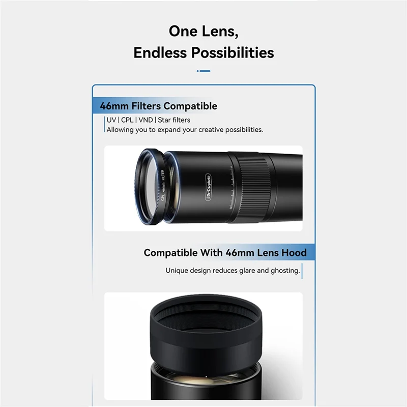 APL-T30X عدسة المقربة للهاتف HD التركيز الداخلي مع ترايبود 30X عدسة المقربة للتصوير الفوتوغرافي المقربة للحفلات الموسيقية #3