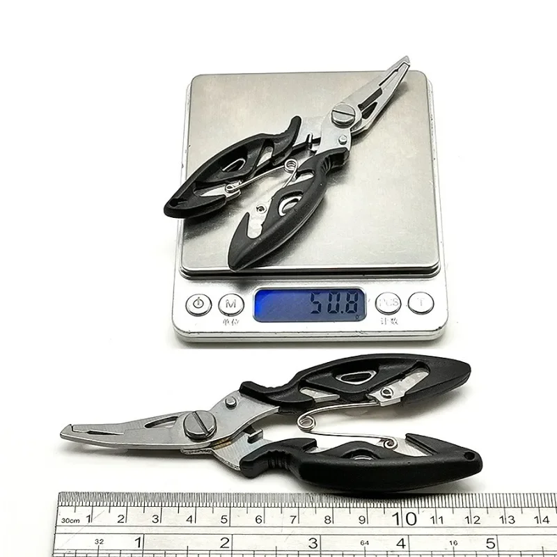 Cutter Plier Scissor Fish Gripper Plier Set Nipper Pincer Snip Fishing Lure Lipgrip Accessory Tool Clip Grabber Trigger