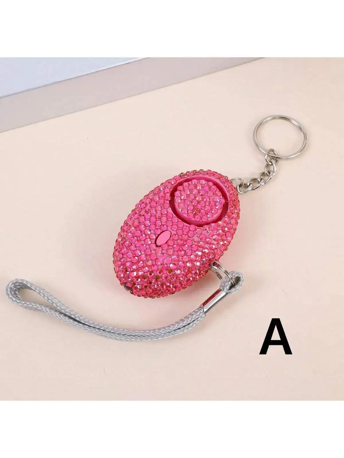 Party 1pc Valentine'S Day Gift Outdoor Safety Survival Multi-Flash Crystal Portable Light & Alarm Keychain Gift (For Friend, Cla