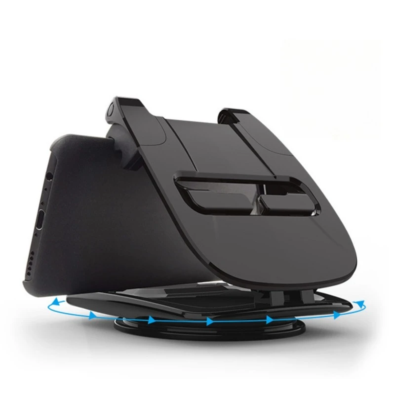 Universal 360° Rotatable Dashboard Center Console Phone Holder Navigation Mount Stand Anti-Slip GPS Safe View Car Accessories