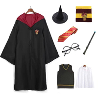 Halloween Hooded Capes For Adult Kid Long Shirt Hooded Black Robe Halloween Cloak Cosplay Costumes Witch Death Cosplay Costumes