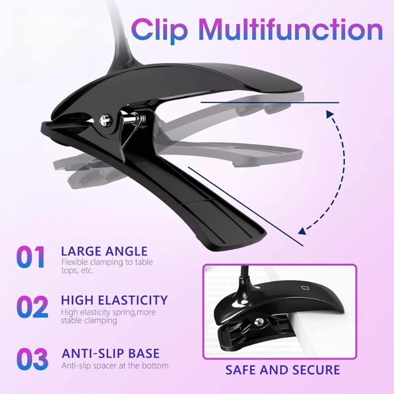 التحكم باللمس الأشعة فوق البنفسجية مسمار مصباح Led أضواء الأظافر مجفف الأشعة فوق البنفسجية البسيطة مرنة كليب على مكتب USB هلام علاج مانيكير باديكير أدوات
