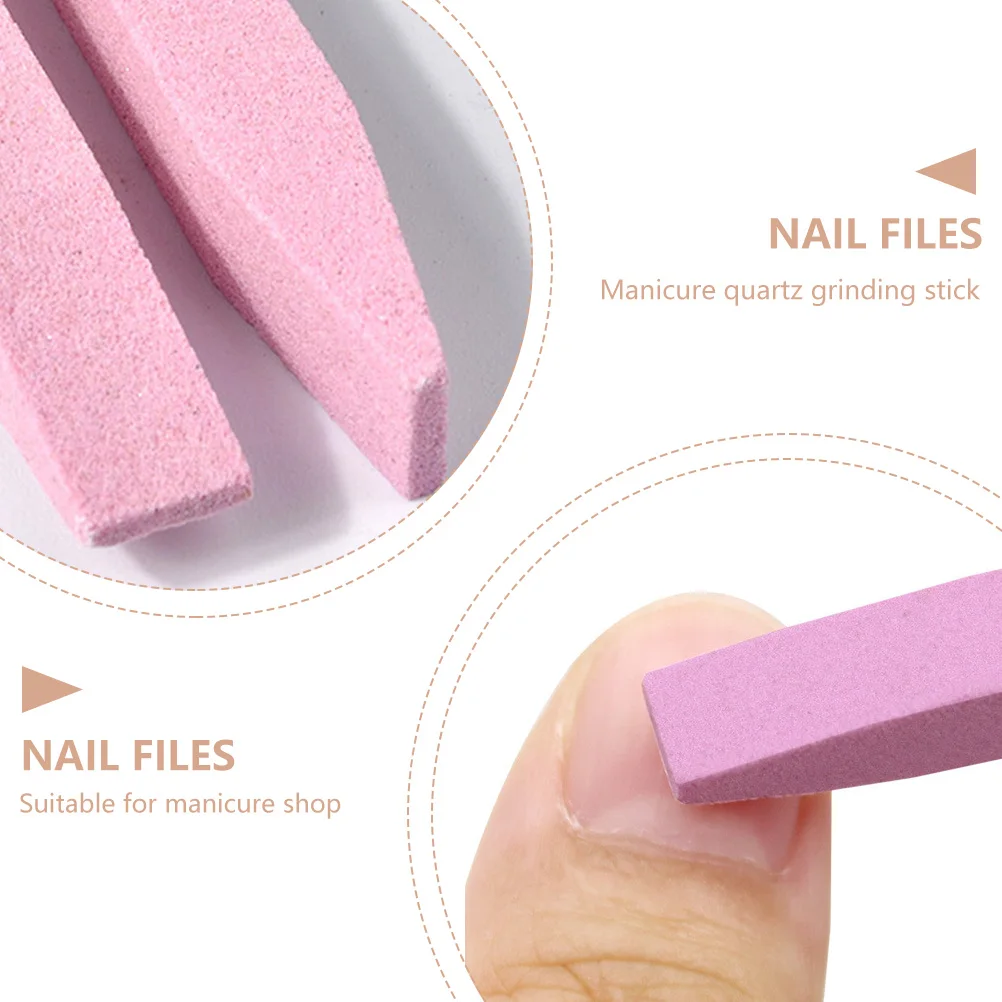 

12pcs Files Practical Grinding Tools for Manicure Salon Use Portable Easy to Carry Fingernail Polish Strips