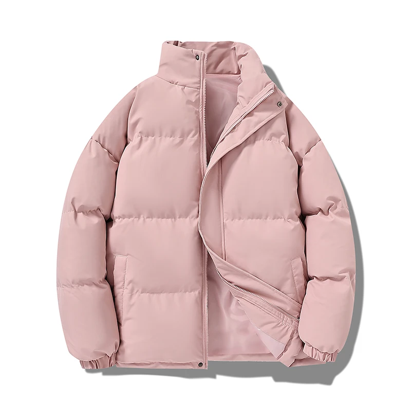 

Unisex Standard Cotton Padded Jacket No-Frills Warm Parka Dependable Protection Against Chilly Weather women pink jacket 2025