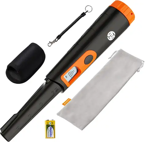 Detector de Metais SUNPOW Pinpointer, à Prova d'Água IP68 360 °   Detector de Metais Portátil com 4 Modos de Alerta para Caça ao Tesouro e Prospecção de Ouro