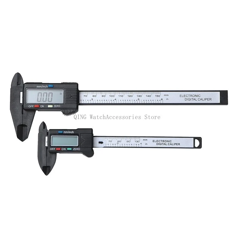 Measuring Tool for Watch Accessories Carbon Fiber Composites Digital Caliper Electronic Digital Caliper Text Play Vernier Rulers